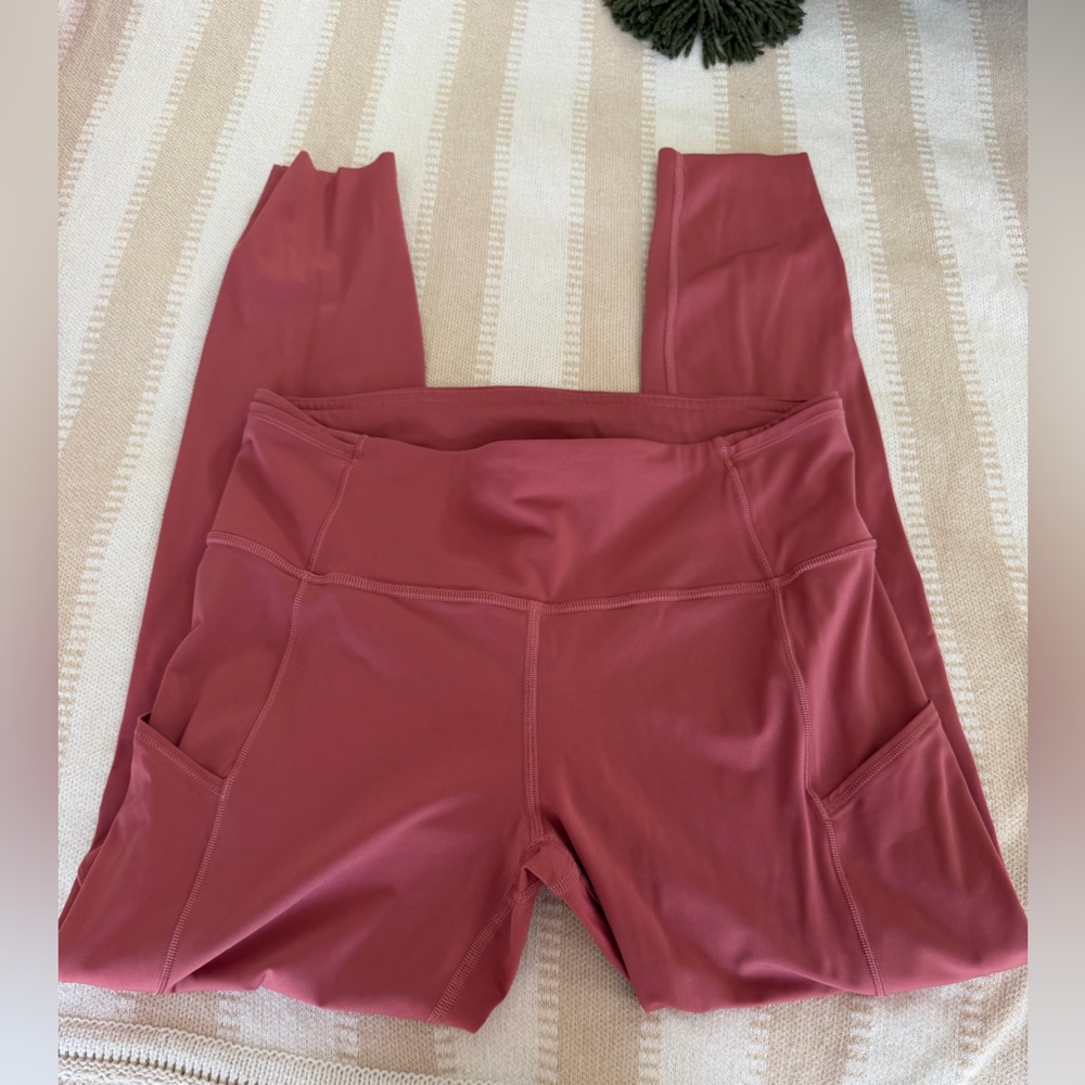 Lululemon Athletica Rose Pink Leggings